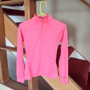 Pink Athletic Jacket "Live Love Run" Size S/P